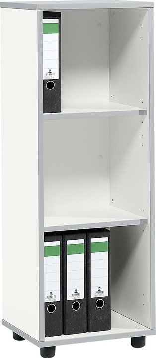 Schäfer Shop Select Regal Moxxo IQ, Holz, 3/6 Fächer, 3/6 OH, B 401 x T 362 x H 1115/2168 mm + 1x...