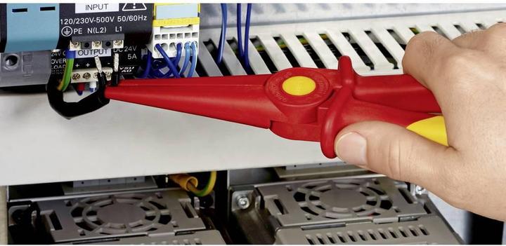 Produktbild Knipex Flachrundzange aus Kunststoff (195 mm)