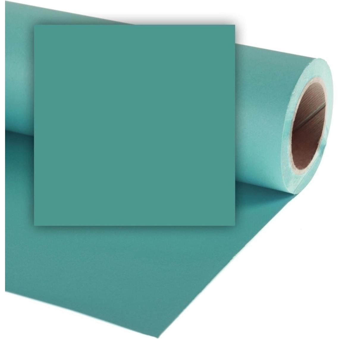 Colorama Hintergrundkarton 1.35 x 11m (135 cm, 1100 cm), Hintergrundsystem, Türkis