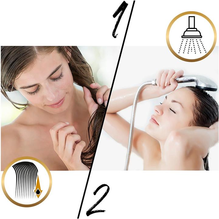 Actual product image Pantene Pro-V Miracles Grow Strong Shampoo - 1000 ml, for Dry and Damaged Hair with Breakage Tendenc (Liquid shampoo, 1000 ml)