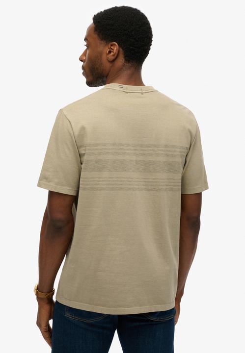 Actual product image Superdry Contrast Stripe Pocket Tshirt (L)