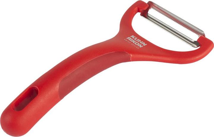 Image du produit Kuhn Rikon Eplucheur piranha denté rouge