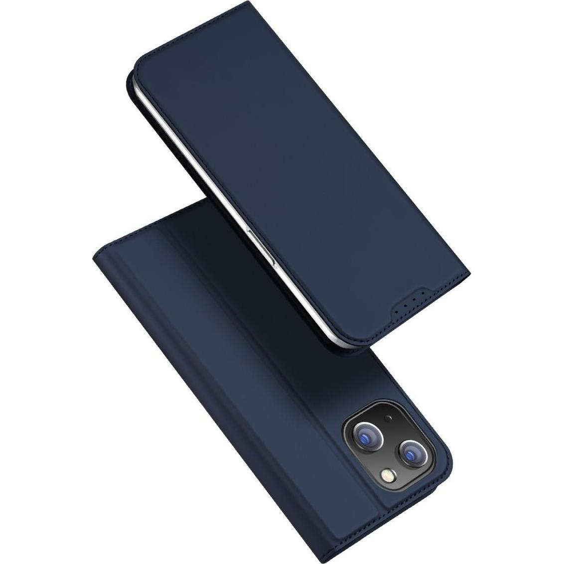 Dux Ducis Skin Pro Wallet Case (Apple iPhone 15), Smartphone Hülle, Blau