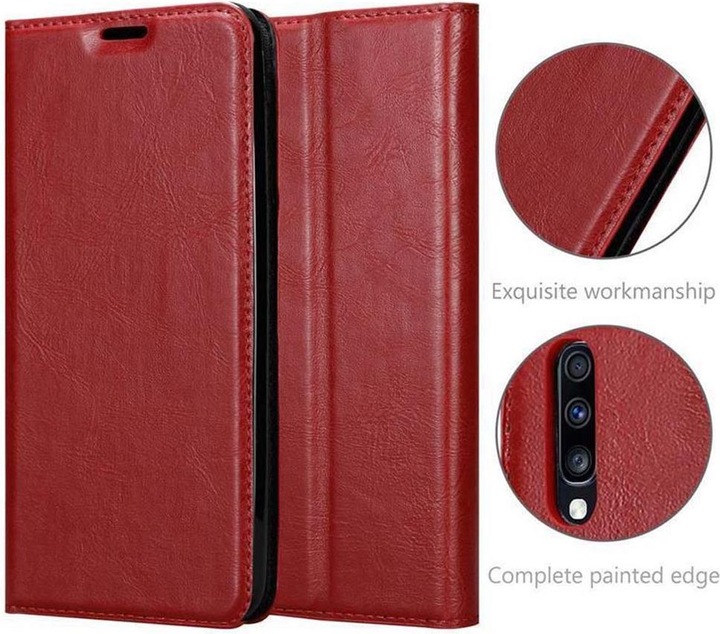 Actual product image Cadorabo Book Invisible Magnet Cover (Samsung Galaxy A70)