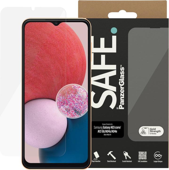 Image du produit Safe Bord à bord (1 pièce(s), Samsung Galaxy A03 Core, Samsung Galaxy A04S, Samsung Galaxy A13 5G)