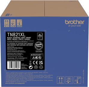 Produktbild Brother TN-821XLBK Super High Yield Toner Cartridge for EC Prints (BK)