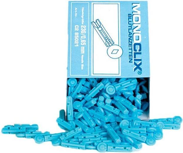Produktbild Servoprax Monoclix Lanzetten zu Autoclix und Glucolet I steril (Lanzette)
