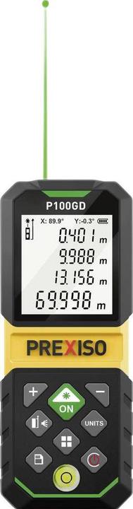 Actual product image Prexiso P100GD Laser-Entfernungsmesser 100 m (100 m, 500 nm)