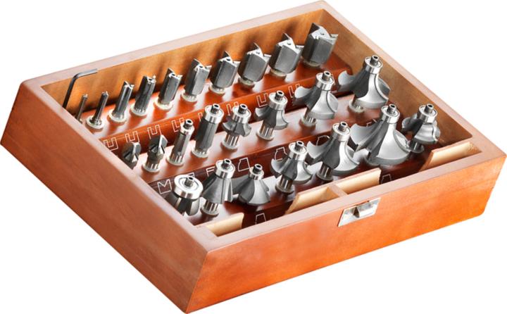 Produktbild technocraft Oberfräser-Satz 3 Cut, 25-tlg