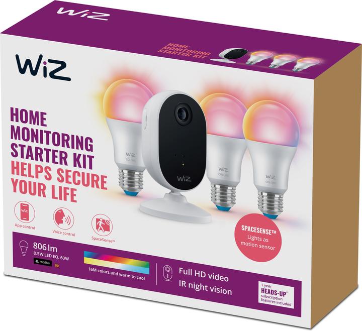 Produktbild WiZ Security Camera Starter Kit WiFi
