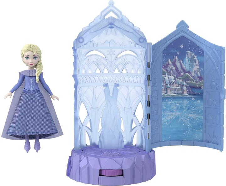 Actual product image Disney Interactive Studios Disney The Ice Queen Little Dolls Ice Castle Spin Surprise Reveal