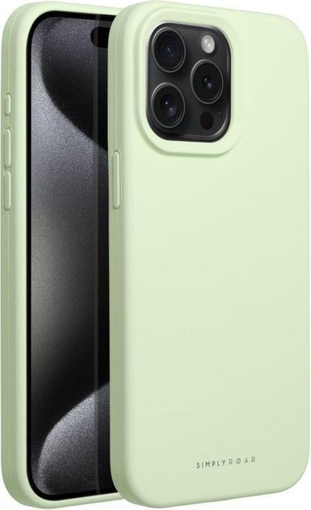 Produktbild Roar Back panel cover case CLOUD SKIN for IPHONE 15 Pro Max Light green (Apple iPhone 15 Pro Max)