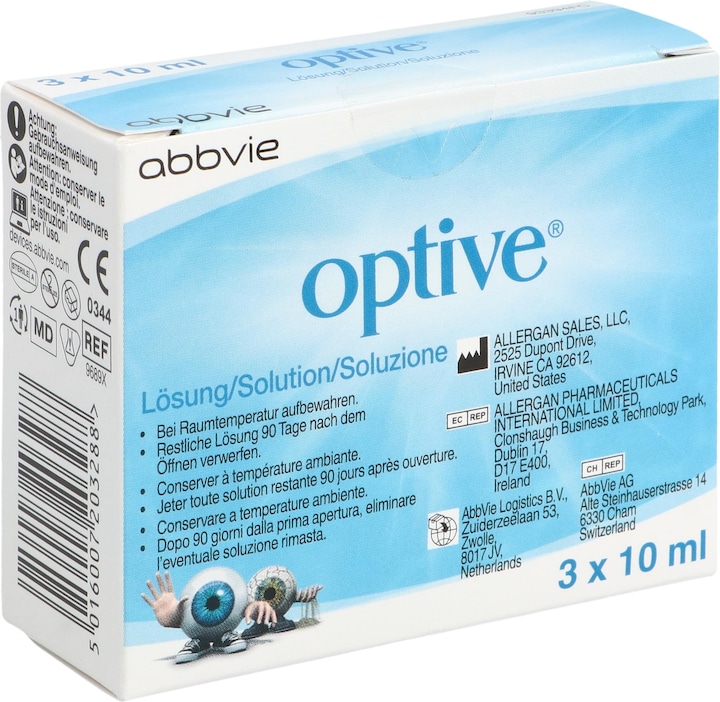 Optive Augen-Pflegetropfen Gtt Opht (30 ml, Optive Augenpflegetropfen)