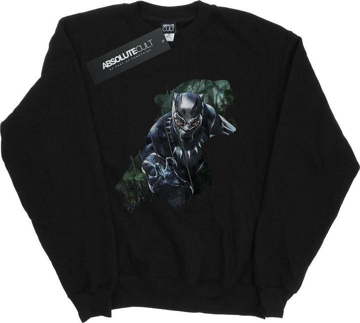 Image du produit Mens Black Panther Wild Silhouette Cotton Sweatshirt (XL)