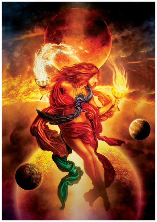 Produktbild Art Puzzle Artpuzzle Arpuzle Puzzle 1000 Feuer und Wasser (1000 Teile)