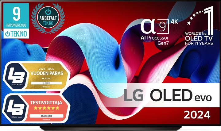 Actual product image LG OLED83C44LA (83", C4, OLED, 4K, 2024)