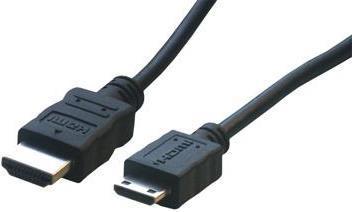 Produktbild MCL MC382-2M HDMI-Kabel HDMI Typ A (Standard) HDMI Type C (Mini) Schwarz (2 m, HDMI)