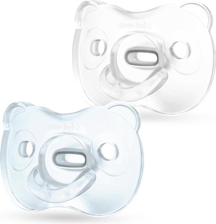 Medela Baby Nuggi Soft Silicone 0-6 Duo assortiert (2 x, jusqu'à 6 M.)