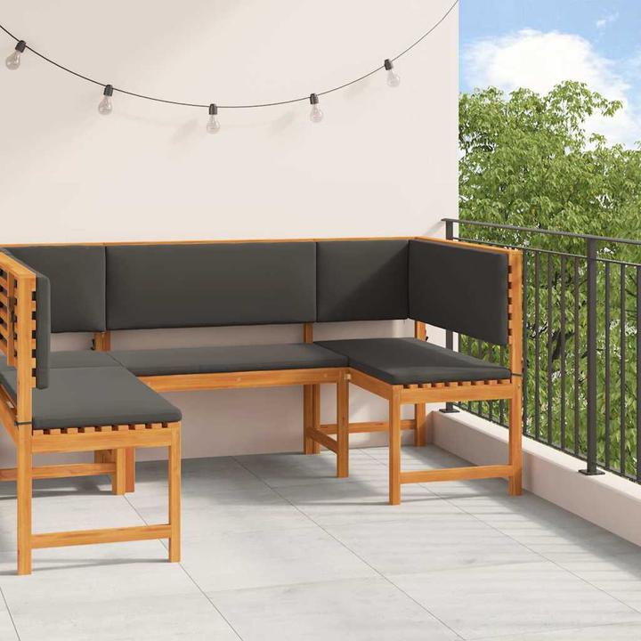 Produktbild vidaXL Gartenbänke Set
