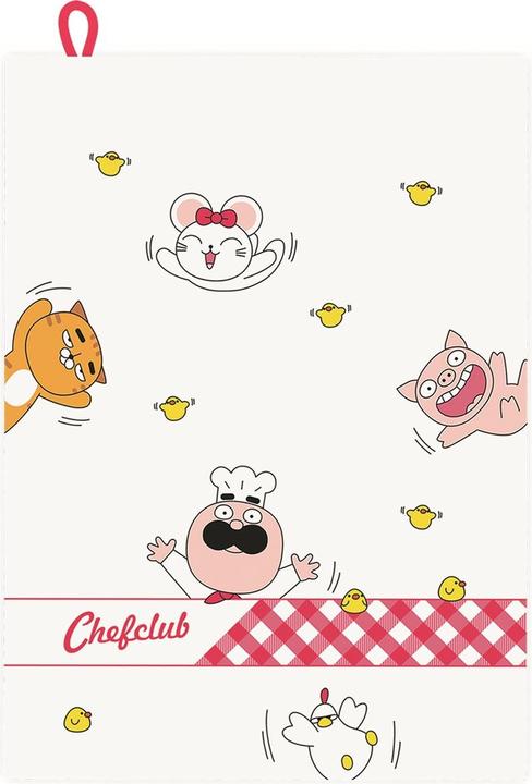 Actual product image Chefclub Lot 2 torchons de cuisine (35 x 50 cm)