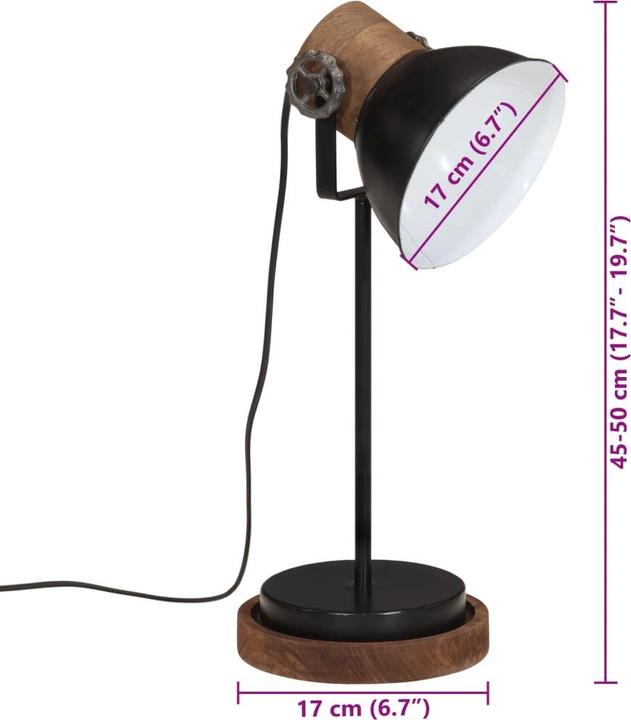 Produktbild vidaXL Schreibtischlampe (E27)