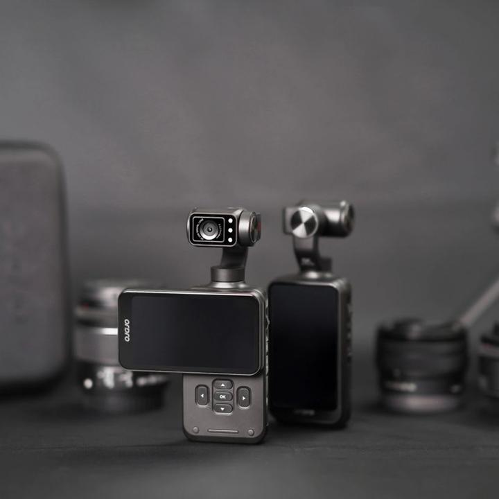 Actual product image NoName Ordro Pocket M5 3-Axis Gimbal Camera, 5K, for Vlogging and YouTube – Black (8 Mpx)