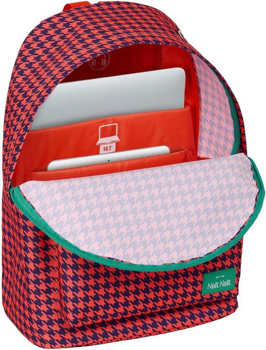 Image du produit Nait Nait Laptoptasche Pata de gallo coral Koralle 31 x 41 x 16 cm