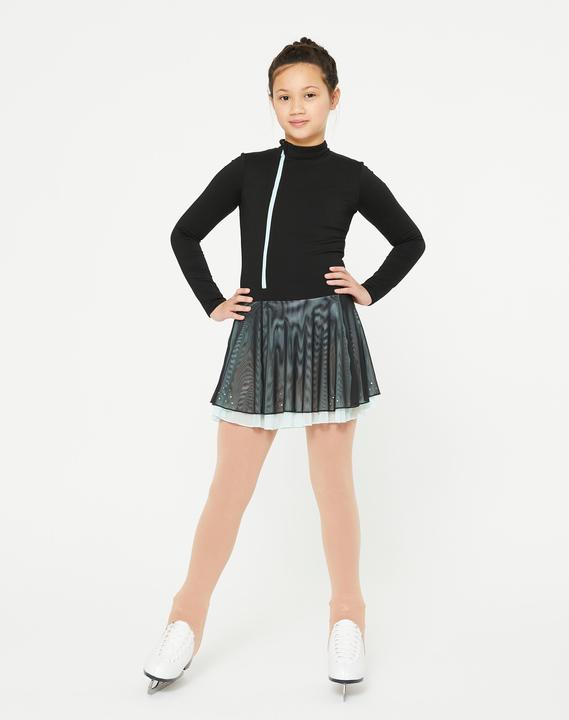 Produktbild Oxelo Figure Skating Training Leotard - Black/Mint (164)