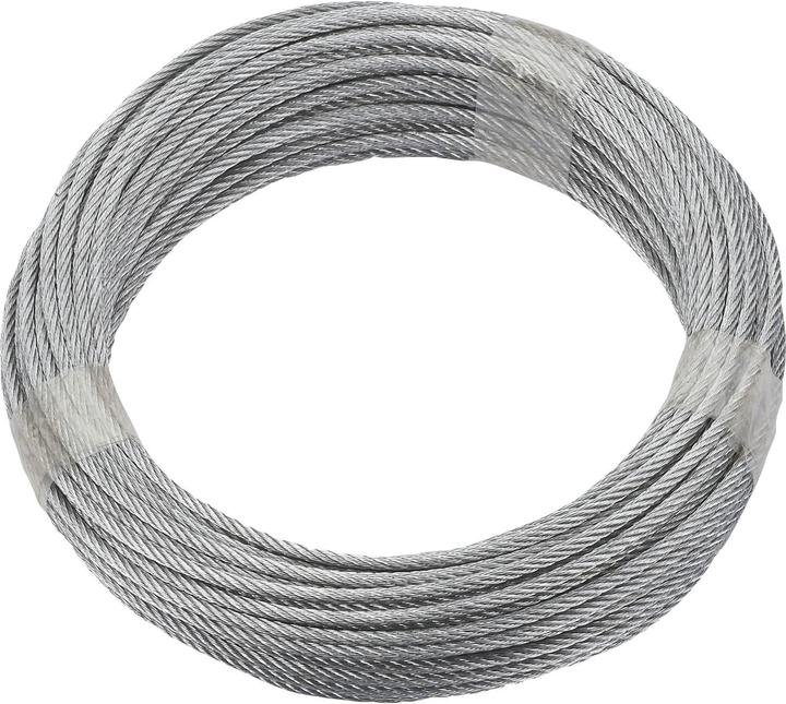 Dörner + Helmer DH Stahlseil Ø 2 mm, verzinkt 5x 30m (30 m)