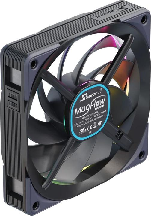 Produktbild Seasonic MagFlow ARGB (120 mm, 3x)