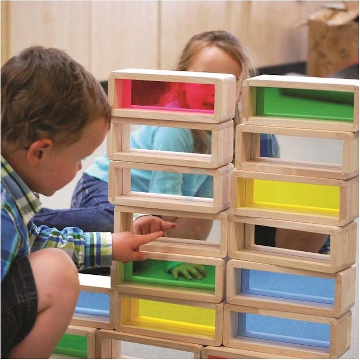 Actual product image TickiT Rainbow Bricks