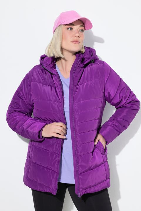 Produktbild Ulla Popken HYPRAR Steppjacke, Kapuze, wasserabweisend (54)