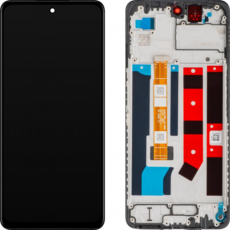 OPPO Display Unit für A60, Schwarz, Mobilgerät Ersatzteile