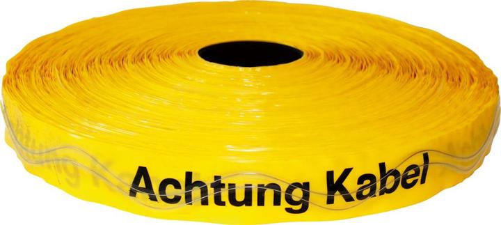 Image du produit NoName Ruban de détection 250m Attention câble jaune