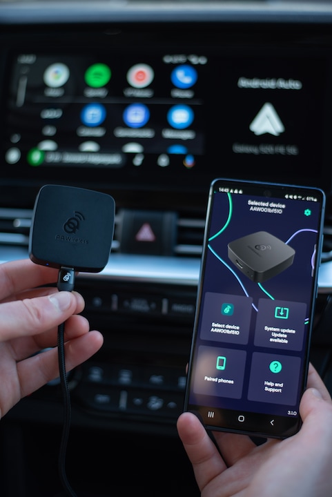 Produktbild AAWireless Drahtloser Android Auto Adapter