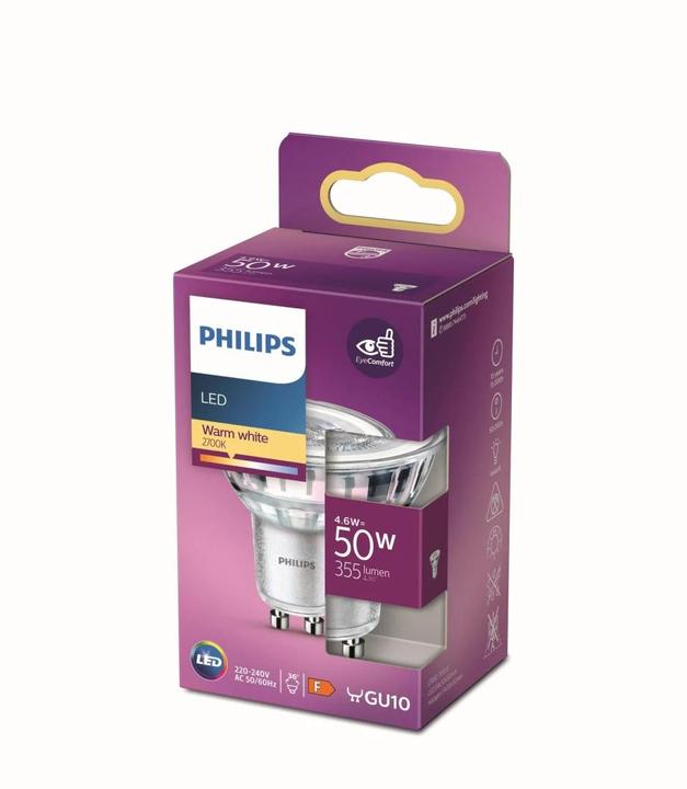 Produktbild Philips Spot (GU10, 4.60 W, 355 lm, 1 x, F)