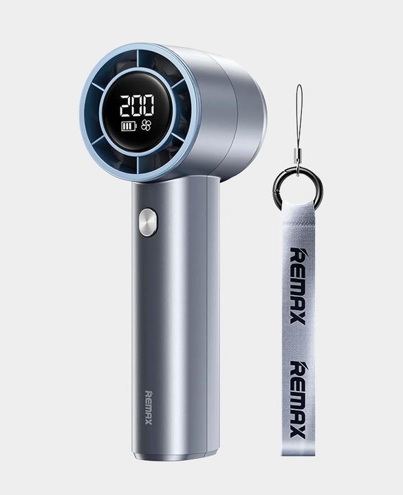 Produktbild Remax Handlicher Turbo-Handventilator mit Digitalanzeige