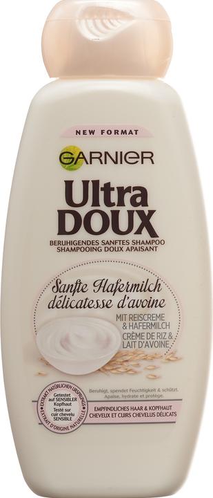 Produktbild Garnier Ultra Doux Sanfte Hafermilch (300 ml, Flüssiges Shampoo)