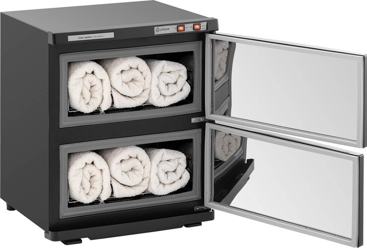Produktbild Physa Kompressenwärmer Kosmetik Handtuchwärmer mit UV-Sterilisation 70 °C 450 W 32 L