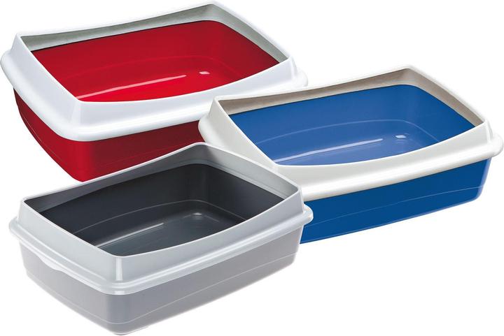 Produktbild Ferplast Katzentoilette mit Rand Nip 10 47x36x15.5cm (Katzenklo offen)