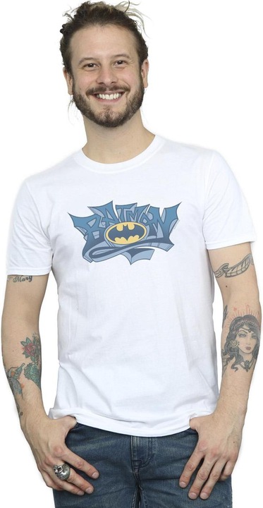 Immagine prodotto Maglietta Batman Graffiti Logo Uomo (5XL)