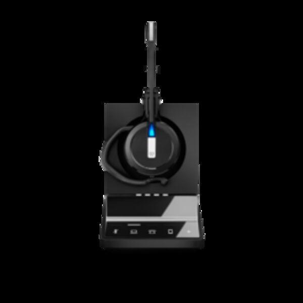 Actual product image EPOS IMPACT SDW 5015 EU/UK/AUS Mono USB DECT GAP Headset for PC/softphone and desk phone three-port (Wireless, USB-A)