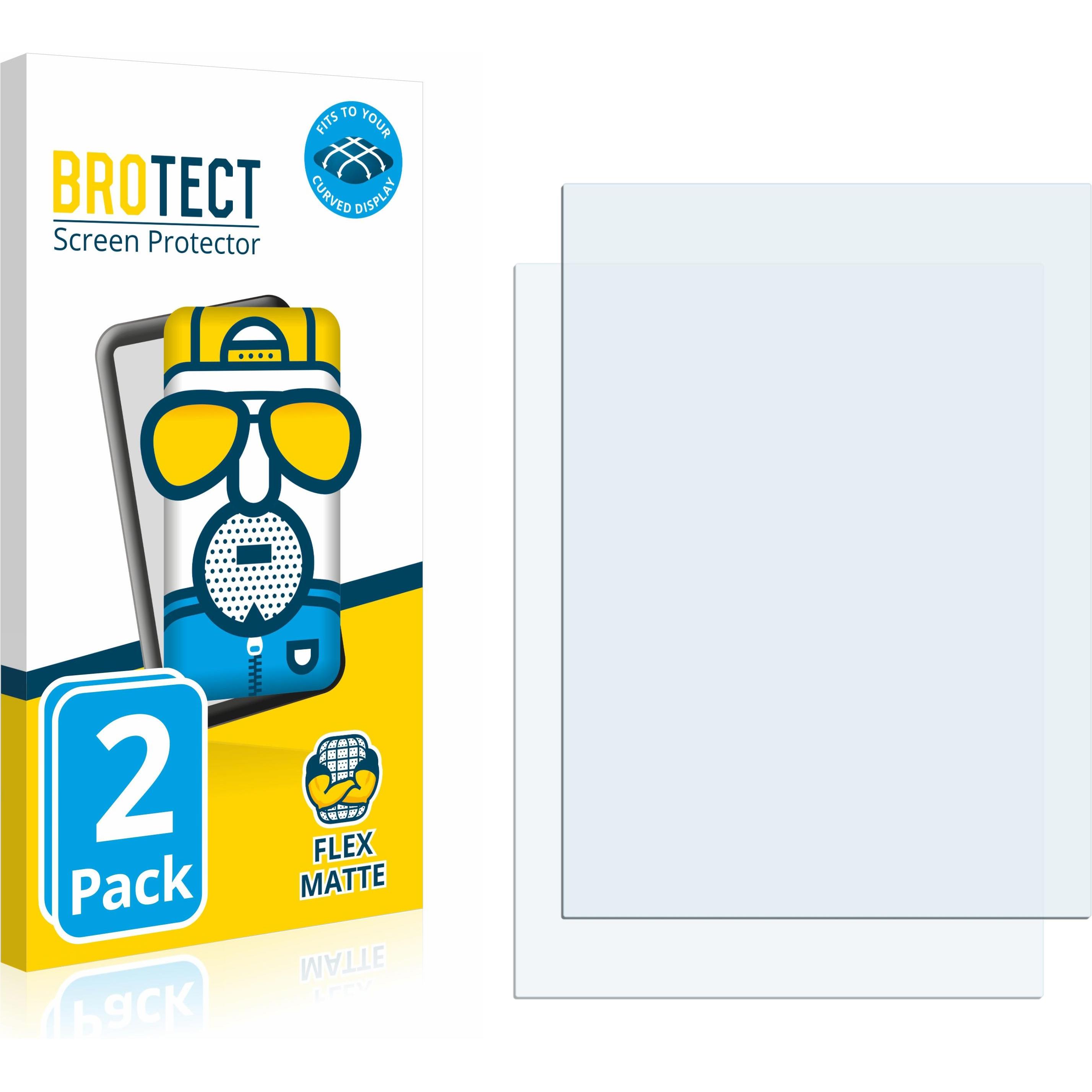BROTECT Full-Cover Displayschutz Matt (x3), Action Cam Zubehör