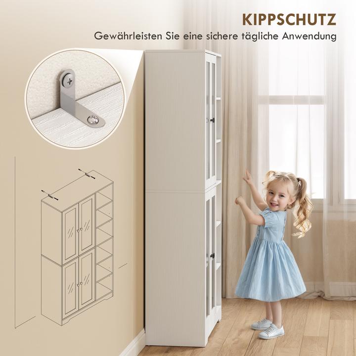 Immagine prodotto Homcom Armadio da cucina (90 x 35 x 172 cm)
