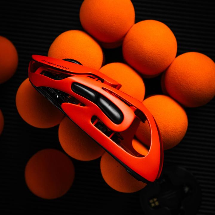 Immagine prodotto Angry Miao Infinity Mouse - Blaze Orange (Cablato, Senza fili)