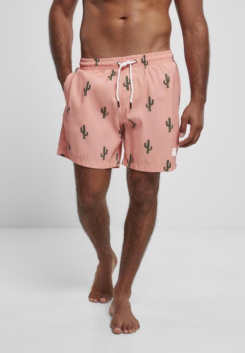 Actual product image Urban Classics Pattern Swim Shorts (M)