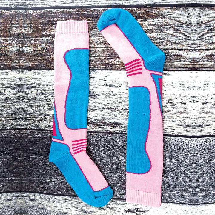 Produktbild Sock Snob 4er Pack Thermo Skisocken für //Kinder, Extra Warme Socken Gepolstert (37 - 40)