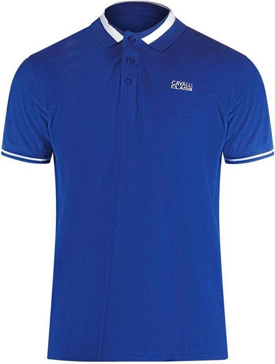 Produktbild Cavalli Class Poloshirt Kontrastkragen (L)
