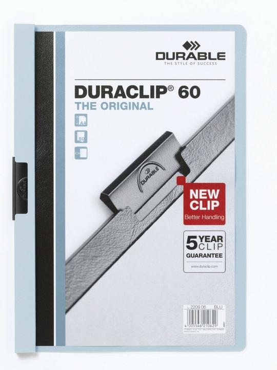 Actual product image Durable Duraclip 60 presentation folder PVC (A4, 1 x)