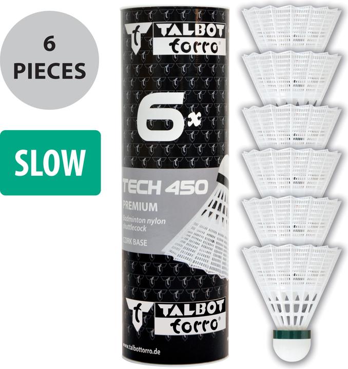 Actual product image Talbot Torro TT LOT. TECH 450 white slow 6szt.